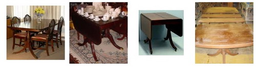 стиль мебели Дункана Фифа - столы и столовые комплекты