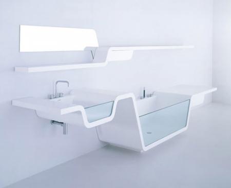 Минималистичный дизайн интерьера ванной комнаты - Ванная комната дизайн фото фото