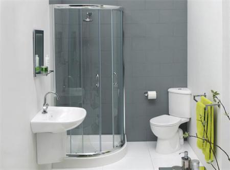 Дизайн небольшой ванной комнаты и туалета с душевой кабиной - Ванная комната дизайн фото фото