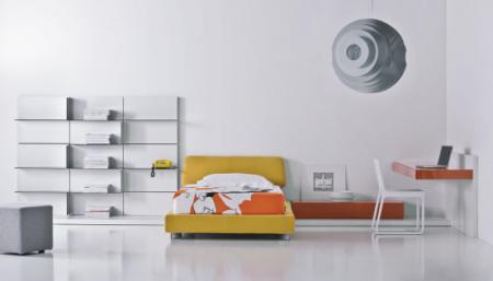 Мнималистичный дизайн комнаты подростка - Дизайн комнаты для подростка, мебель фото фото
