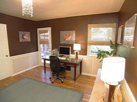 Дизайн домашнего кабинета - Мебель для кабинета фото