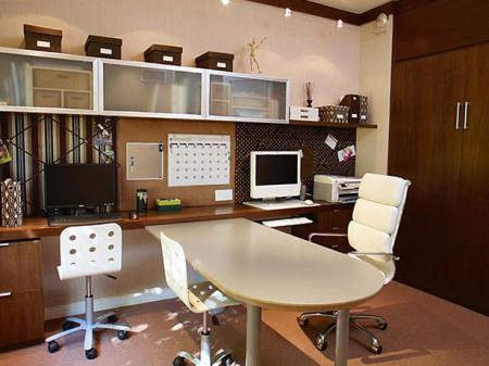 Современный домашний офис - Мебель для кабинета фото