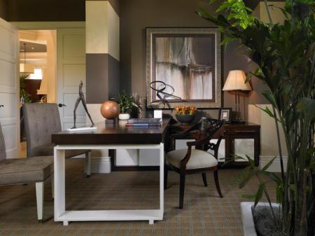 Домашний офис в стиле эклектика - Мебель для кабинета фото