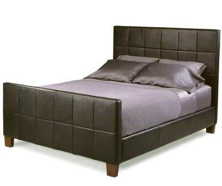 Кровать из кожи La Difference - современная кровать из кожи - Мягкая мебель фото