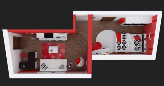 Дизайн небольшой гостиной - Как выбрать цветовую схему для гостиных - Разное фото