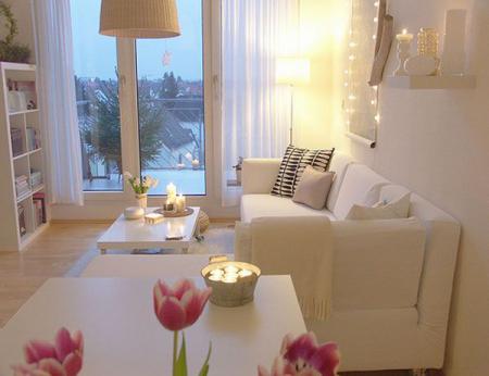 Гостиная в скандинавском стиле - Гостиные - дизайн и мебель фото