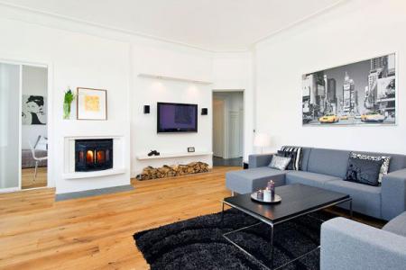 Ультра современная гостиная в стиле техно - Гостиные - дизайн и мебель фото