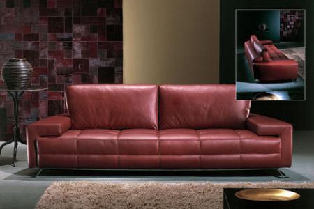 Современные диваны от Casa Nova - Кармель кожаный диван - Мягкая мебель фото