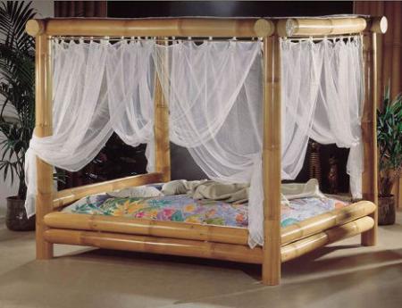 Кровать из бамбука от High Touch - Мягкая мебель фото