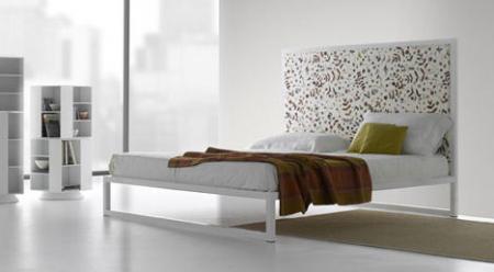 MDF Italia новая алюминиевая кровать 07 - Мягкая мебель фото