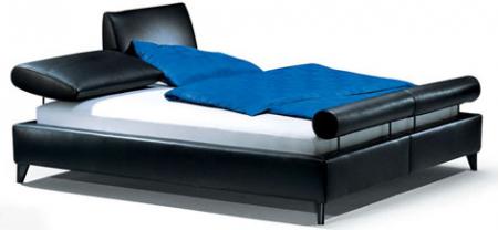 Современная кровать из кожи от HausScape - кровать Morfeo  - Мягкая мебель фото