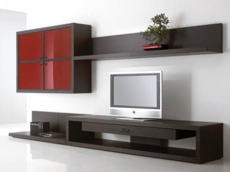 Yomei развлечения стенки с плоским телевизором и шкафами для хранения вещей
