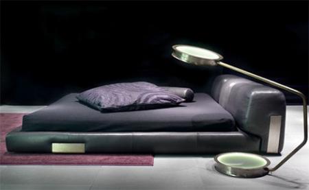 Скромная кожаная кровать от Ceccotti Collezioni (Чеккотти Коллецьони) - кровать DC - Разное фото