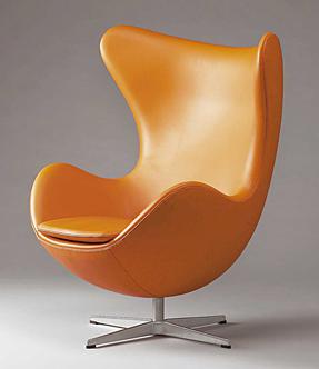 Кресла-яйца от Арне Якобсена (Arne Jacobsen)