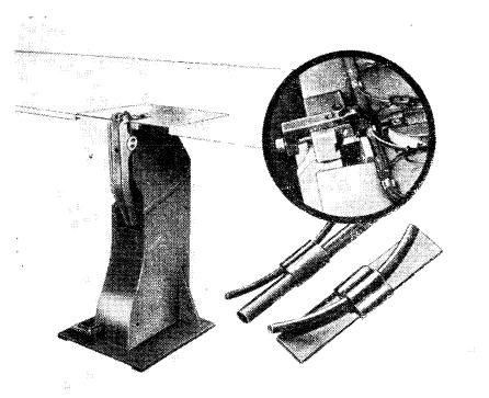 Станок K-108/sw и механизм станка для крепления скобами рамки с пружинным блоком