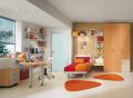 Мебель для детской комнаты - Спальные гарнитуры для детей в оранжевых цветах