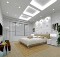 Дизайн интерьера спальни и мебель - Дизайн спальни в белоснежных тонах