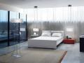 Дизайн интерьера спальни и мебель - Просторная спальня