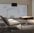 Устойчивость высококачественной мебели от Team 7 - новый журнальный столик Lift, Riletto кровать, стул и Lux Cubus буфет InMotio